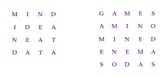 My file cut just a wee bit too small from file. Word Squares And Word Cubes Puzzlewocky