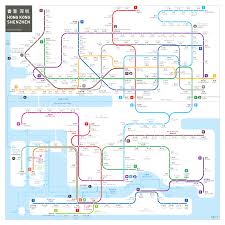 Find out which is better and their overall performance in the city ranking. Hong Kong Shenzhen Metro Map Mapporn