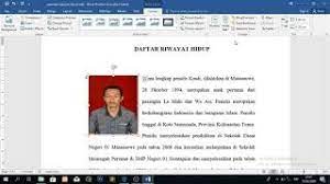 Aug 16, 2021 · contoh riwayat hidup skripsi yang benar contoh soal dan materi pelajaran 8. Cara Membuat Riwayat Hidup Skripsi Di Microsoft Word Youtube