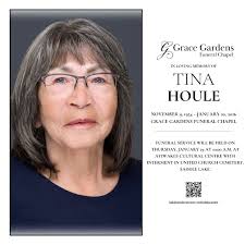 On January 20 2026, Christine “Tina” Merna Houle of Saddle Lake, Alberta,  passed away at the age of 71 years. Read the full obituary at  lakelandconnect . net/obituaries