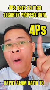 4Ps SA MGA SECURITY PROFESSIONAL #security #tips #highlightsシ゚ #reelsvideoシ  #reelsfypシ #everyone