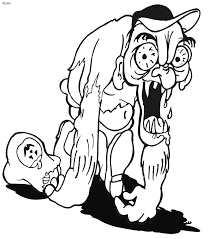 The spruce / kelly miller halloween coloring pages can be fun for younger kids, older kids, and even adults. Free Printable Halloween Dibujo Para Imprimir Scary Halloween Coloring Page Dibujo Para Imprimir