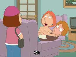 Family Guy XXX Cartoon - Lois Griffin & Meg Threesome