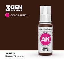 AK-Interactive: (3rd Gen) Acrylics - Color Punch Redskin Shadow (17mL)