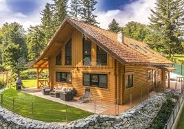 Dieses haus liegt am rande von sollenau. Leonwood Blockhaus Vienna Woods In Niederosterreich Holzhaus Romantik Leonwood