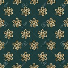 Find the perfect floral pattern stock illustrations from getty images. Floral Seamless Pattern With Outline Flower Vector Illustration Dark Green Gold Color Perfect For Backgrounds Backdrop Wallpaper And Fabric Designs Royalty Free Cliparts Vectors And Stock Illustration Image 148293121