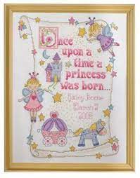 This cross stitch kit contains 18 count 100% cotton fabric, 100% cotton dmc embroidery floss, one needle, a large full color finished model picture and instructions. Free Printable Baby Birth Record Cross Stitch Patterns Birth Record 10 Inch By 13 Inch Count Baby Cross Stitch Patterns Cross Stitch Cross Stitch Designs