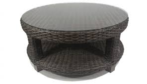 Lakeview 43 square coffee table. Jordan Cast Wicker Belmont Large Round Coffee Table