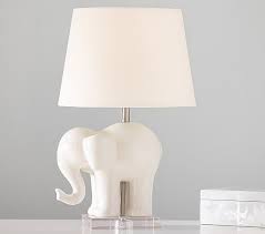 Ceramic Elephant Lamp Kids Lamp Pottery Barn Kids In 2020 Elephant Lamp Elephant Table Lamp Kids Lamps