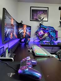 Pin Von Tyler S Custom Builds Gaming Auf Gaming Zimmer In 2020 Gamer Zimmer Gameroom Ideen Computerspielraum