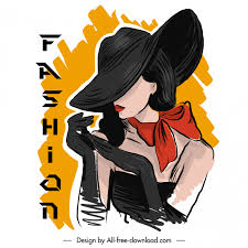 Today's top decor glamour promotion: Fashion Banner Template Glamour Lady Sketch Handdrawn Design Free Vector In Adobe Illustrator Ai Ai Format Encapsulated Postscript Eps Eps Format Format For Free Download 3 24mb
