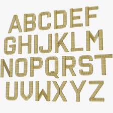 Please note that the 3d model database is only a . Embroidery Sewing Alphabet 3d Model Turbosquid 1850492