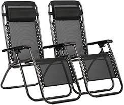 It comes with a number of advantages. Amazon Com Patio Chair Outdoor Furniture Zero Gravity Chair Patio Lounge Camping Chair Set Of 2 Recliner Adjustable Folding For Pool Side Camping Yard Beach Garden Outdoor