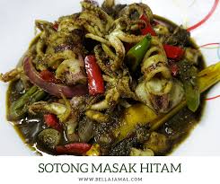 Anda dapat mencoba membuatnya langsung sendiri dirumah dengan kreasi dan racikan anda. Resepi Sotong Masak Hitam Ini Adalah Bellarina Natasya