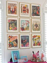 Decorate With Old Calendars Framed Calendar Inexpensive Wall Art Travel Wall Art