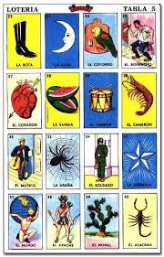 Mexican Loteria Loteria Mexicana Cartas Loteria Mexicana Cartas De Loteria