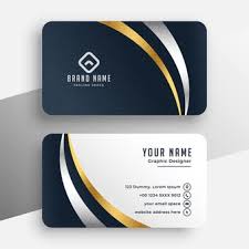 Real estate agent broker luxury black gold business card. Free Vector Black And Gold Business Card
