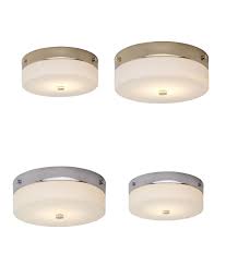 The home mender, dustin luby, shows us how to install a light fixture on the ceiling. Bathroom Semi Flush Ceiling Light Ip44 Rated In Gold Or Chrome