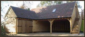 Oakcraft Traditional Oak Framed Garages And Buildings Wooden Garage Barn Plan Timber Garage