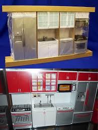 Playscale Kitchen Barbie Kitchen Dollhouse Furniture Sets Cardboard House