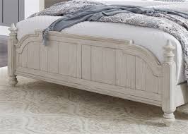 Check spelling or type a new query. Messina Estates Ii Poster Bed 6 Piece Bedroom Set In Antique Ivory Finish By Liberty Furniture 837 Br