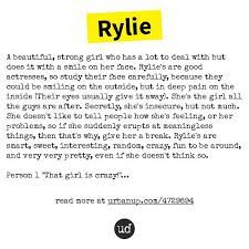 What Does The Name Rylie Mean For A Girl