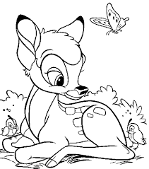 Download and print these bambi coloring pages for free. Online Coloring Pages Bambi Coloring The Deer Bambi Disney Coloring Pages