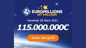 Code gagnant my million du vendredi 12 juillet 2019 voilà que le tirage est finalement disponible et les résultats du tirage euromillions du vendredi 12 juillet 2019, comme tous. Euromillions Draw Results For Friday March 26 2021 The Limited Times