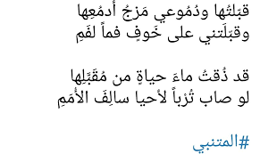الله من روائع المتنبي شعر ابيات المتنبي Quran Quotes Arabic Poetry Quotes