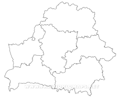 With the dissolution of the soviet union in 1991, the belarusian soviet socialist. Belarus Political Map