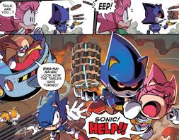THE WICKED WILD — Metal Sonic was so yandere for Amy back then.
