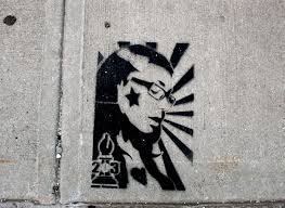 Http Www Brooklynstreetart Com Theblog Wp Content Uploads 2010 12 Brooklyn Street Art Bishop 203 Jaime Rojo 12 10 Web Jpg Art Stencil Art Banksy Stencil