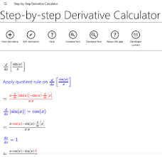 Byju's online partial derivative calculator tool makes the calculation faster, and it displays the partial derivative of a given function in a fraction of seconds. 10 Best Free Derivative Calculator Software For Windows