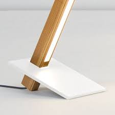 Southern Yellow Pine White Torch Floor Lamp Lamp Wooden Lamp