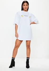 Missguided White Oversized Slogan Lemon T Shirt Dress Oversized T Shirt Dress Oversized White T Shirt Big Shirt Outfits