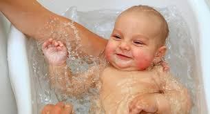To get started, fill the baby bathtub or sink with just a couple of inches of warm water. How Warm Should Baby Bath Water Be Quora