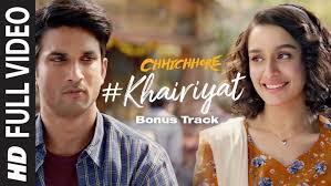 Download Khairiyat Bonus Track Chhichhore Mp3 Mp4 In 2020 Cute Love Songs Hollywood Songs Romantic Songs Video