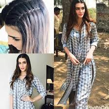 1 Kriti Sanon S Addict Kritiaddict Twitter Front Hair Styles Cool Braid Hairstyles Indian Wedding Hairstyles