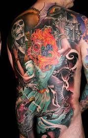 Check spelling or type a new query. Mexikanische Traditionelle Farbige Did De Los Muertos Tattoo Am Ganzen Rucken Tattooimages Biz