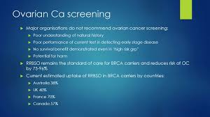 Ovarian cancer refers to any cancerous growth that begins in the ovary. Ovarian Cancer Online Presentation