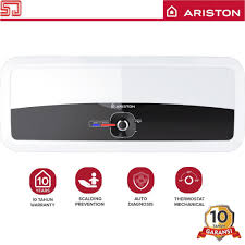Teko listrik bermanfaat saat anda ingin merebus air dalam jumlah sedikit dengan waktu singkat. Ariston Andris Slim 2 Sl2 Rs 20 Liter Listrik 200 Watt Water Heater Watt Kecil Pemanas Air Mandi Shopee Indonesia