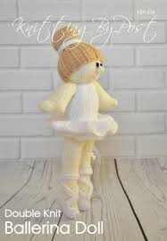 Crochet slipper patterns may be both simple and complex designs and each type offers something different for the crafter. Ballerina Doll Knitting Pattern Knitting By Post