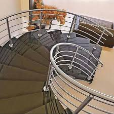(how could i'd like to just attach the upper end of the railing to the ceiling, but the contractor doesn't like that look. Bar Round Steel Railing Rs 400 Feet Gabbu Traders Id 13970512191