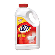 Always scoop or blot any excess spills quickly using white tissue or an absorbent towel. Iron Out 76 Oz Rust And Stain Remover Io65n The Home Depot