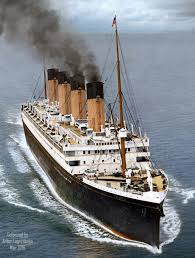 Rms Olympic Steaming Full Ahead Just After She Was Fitted Out With Sufficient Number Of Lifeboats After The Titanic Di Titanic Ship Rms Titanic Titanic History