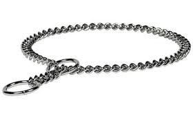 Chrome Plated Choke Chain Collar For German Shepherd 1 9