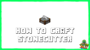 This layer shields the surface from very high temperatures and prevents the stone from smoking, so it won't impair your pizza's flavour. Minecraft 1 17 How To Craft Stonecutter 2021 Youtube