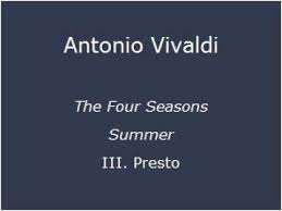 Summer Presto Ringtone Download Free Vivaldi Four Seasons Mp3 And Iphone M4r World Base Of Ringtones