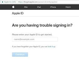 Forgot Apple Id Password Apple Passwords Forget