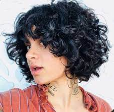 1.9 short curly hair with crown braid. 8 Layered Curly Bob Hairstyle Curly Bob Hairstyles Curly Hair Styles Naturally Hair Styles